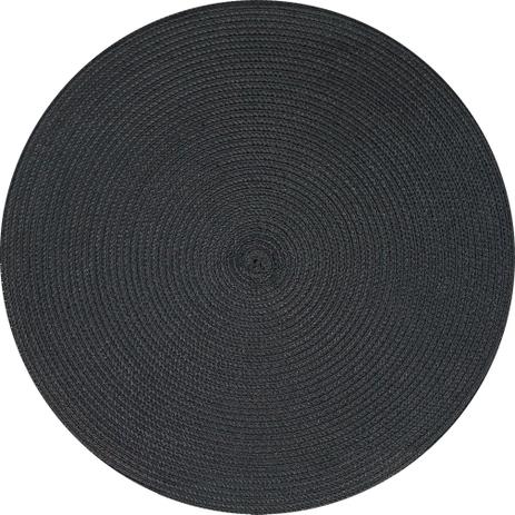 Lugar Americano Redondo 38 Cm Preto - Mimostyle Menor preço em Lugar Americano Redondo 38 Cm Preto - Mimostyle