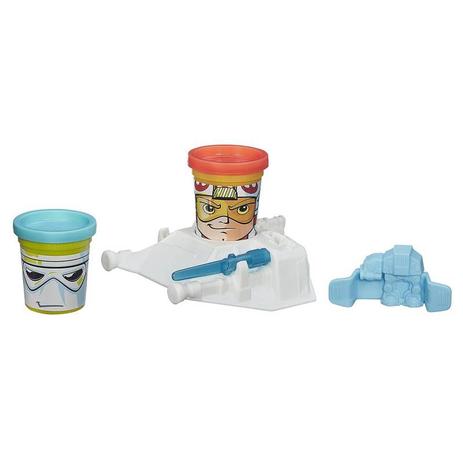 Luke Skywalker e Trooper Massinha Play-Doh Star Wars - Hasbro B2918 Menor preço em Luke Skywalker e Trooper Massinha Play-Doh Star Wars - Hasbro B2918