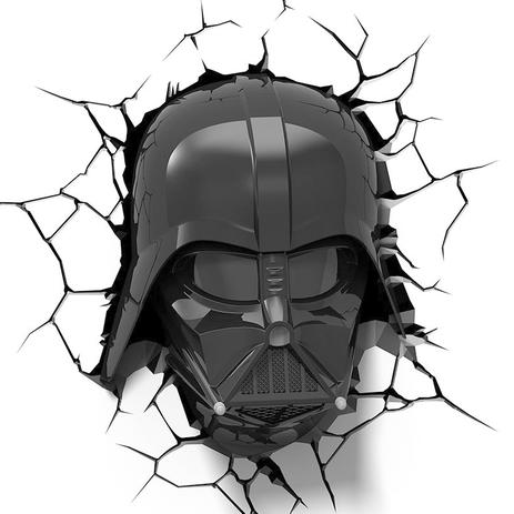 Luminária 3D Light Fx Star Wars Darth Vader - Beek Menor preço em Luminária 3D Light Fx Star Wars Darth Vader - Beek
