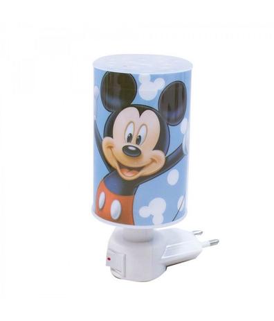 Luminária Abajur Azul Mickey - Disney Menor preço em Luminária Abajur Azul Mickey - Disney