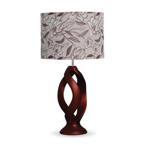 Luminaria Abajur de Mesa Unique em Cerâmica na Cor Vinho Fosco + Cúpula de Tecido - Jd decorações Menor preço em Luminaria Abajur de Mesa Unique em Cerâmica na Cor Vinho Fosco + Cúpula de Tecido - Jd decorações