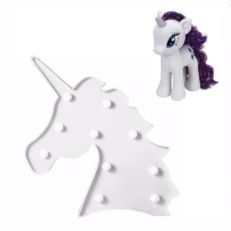 Luminaria Abajur Mesa Parede Unicornio + Little Pony Pelucia - Dtc ty Menor preço em Luminaria Abajur Mesa Parede Unicornio + Little Pony Pelucia - Dtc ty