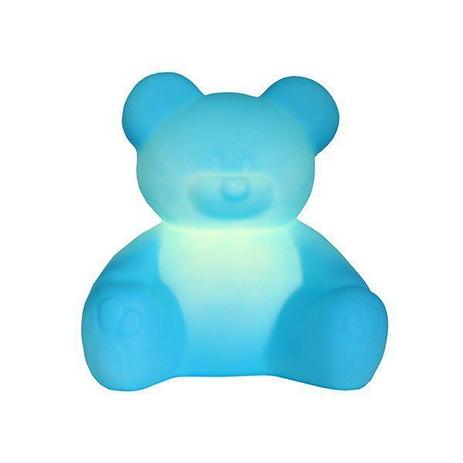 Luminaria Abajur Ursinho Azul Usare Menor preço em Luminaria Abajur Ursinho Azul Usare