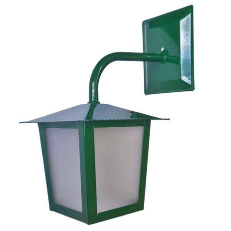 Luminária Arandela Colonial Externa Verde 30cm em Aço p/ Parede Muro Quintal Jardim Varanda Gaúcha - Ideal Menor preço em Luminária Arandela Colonial Externa Verde 30cm em Aço p/ Parede Muro Quintal Jardim Varanda Gaúcha - Ideal