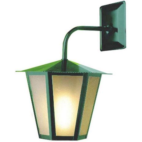 Luminária Arandela Colonial Sextavada Externa Verde 35cm Aço Parede Muro Quintal Jardim Gaúcha - Ideal Menor preço em Luminária Arandela Colonial Sextavada Externa Verde 35cm Aço Parede Muro Quintal Jardim Gaúcha - Ideal