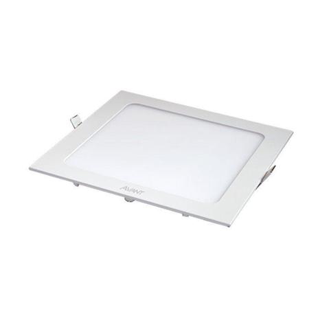 Luminária Avant Painel Quadrado LED 18W de Embutir Menor preço em Luminária Avant Painel Quadrado LED 18W de Embutir