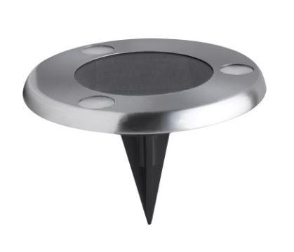Luminária Balizadora Solar Inox UPLight - Geral Menor preço em Luminária Balizadora Solar Inox UPLight - Geral