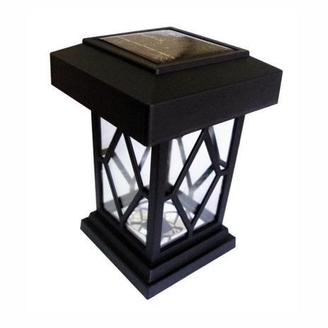 Menor preço em Luminária Balizadora Solar - Lampião - DNI 6118 - Key west