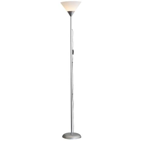 Luminária Chão 1,80m Pedestal Coluna Abajur Led Spot Bivolt Prata Glee MT901F-S - Magrace Menor preço em Luminária Chão 1,80m Pedestal Coluna Abajur Led Spot Bivolt Prata Glee MT901F-S - Magrace