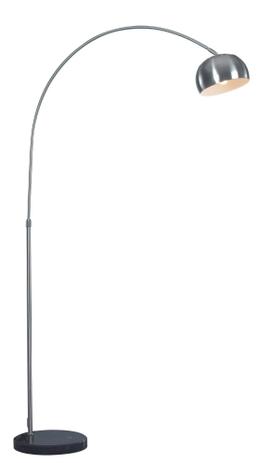 Luminária Chão Piso Arco Base Mármore 190Cm Led Glee 801S-Pp Menor preço em Luminária Chão Piso Arco Base Mármore 190Cm Led Glee 801S-Pp