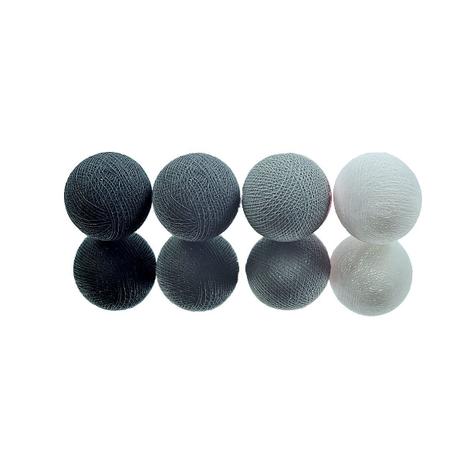 Luminária de bolas LED CORMILU Branco Cinza Preto Nova York 20 bolas 110V Menor preço em Luminária de bolas LED CORMILU Branco Cinza Preto Nova York 20 bolas 110V