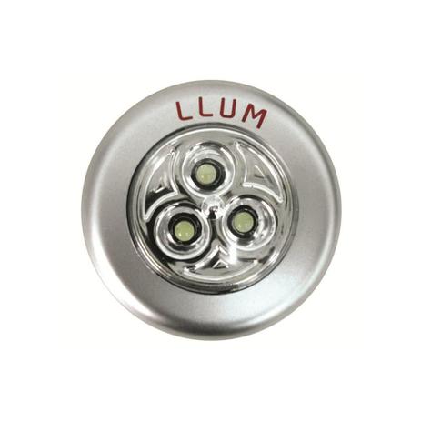 Luminária de Embutir Multifuncional de Led sem Fio 3 Lâmpadas Easy Cinza - Bronzearte Menor preço em Luminária de Embutir Multifuncional de Led sem Fio 3 Lâmpadas Easy Cinza - Bronzearte