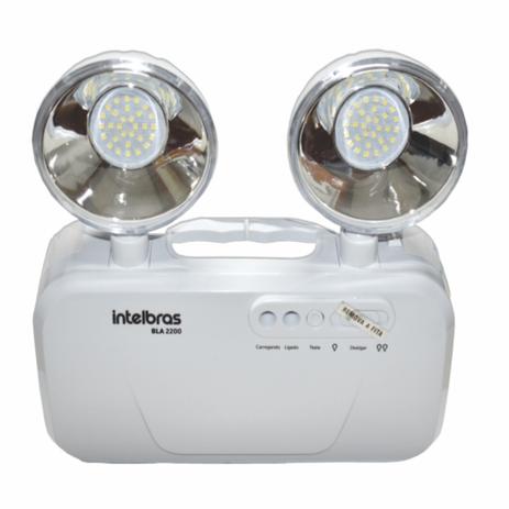 Luminária De Emergência Bloco Led 1200 Lúmens Intelbras Menor preço em Luminária De Emergência Bloco Led 1200 Lúmens Intelbras