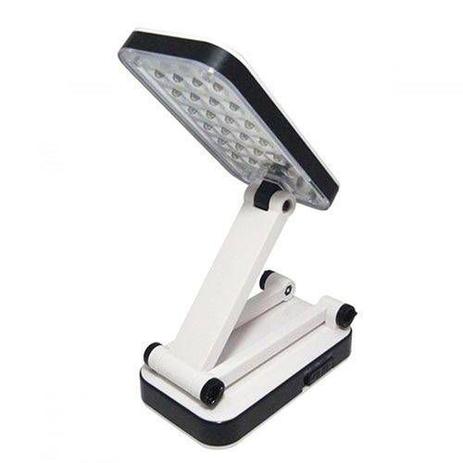 Luminária De Mesa Articulada 24 Leds Recarregável Abajur DPLED-5S LED-666 - Bcs Menor preço em Luminária De Mesa Articulada 24 Leds Recarregável Abajur DPLED-5S LED-666 - Bcs