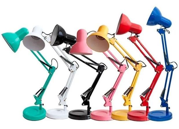 Luminária De Mesa Articulada Articulável Pixar Base Ou Garra - Exclusivo Menor preço em Luminária De Mesa Articulada Articulável Pixar Base Ou Garra - Exclusivo