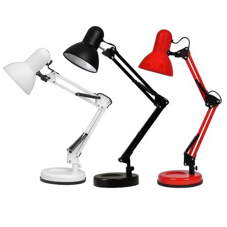 Luminária De Mesa Articulável Articulada Pixar Base 2 em 1 - NM é boa?