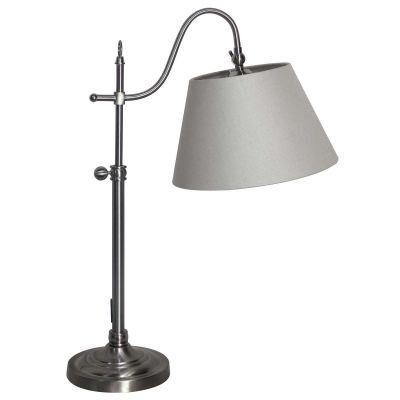 Luminaria de mesa em aco 65cmh 1xe27 al esc - Bella iluminação Menor preço em Luminaria de mesa em aco 65cmh 1xe27 al esc - Bella iluminação