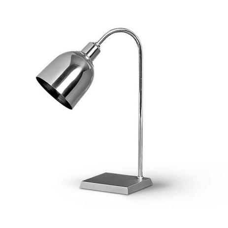 Luminária de Mesa em Alumínio 37cm Prata 784.18 Trevisan Menor preço em Luminária de Mesa em Alumínio 37cm Prata 784.18 Trevisan
