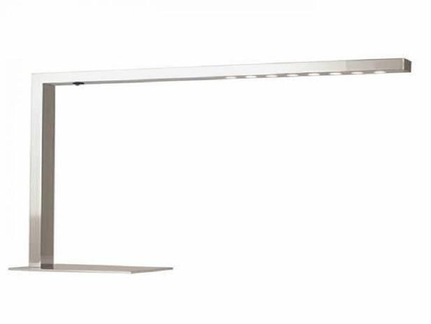 Luminária de mesa em alumínio 39cm led 8w - cromado - Bella Menor preço em Luminária de mesa em alumínio 39cm led 8w - cromado - Bella