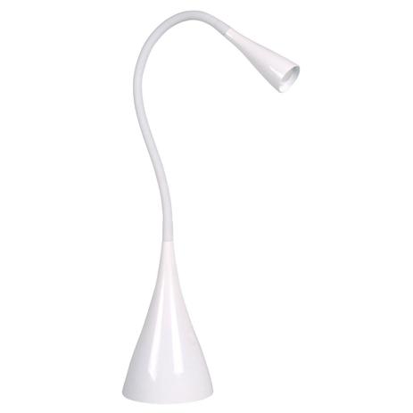 Luminária de Mesa LED Flexível Taschibra TLM 07 Branco Menor preço em Luminária de Mesa LED Flexível Taschibra TLM 07 Branco