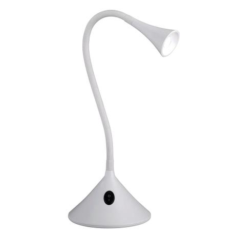 Luminária de Mesa ou de Cabeceira Modelo Barcelonita com Haste Flexível LED Embutido de 3.2W Bran - Starlux Menor preço em Luminária de Mesa ou de Cabeceira Modelo Barcelonita com Haste Flexível LED Embutido de 3.2W Bran - Starlux