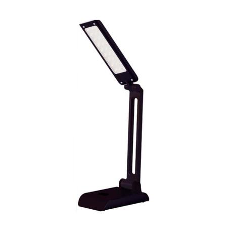 Luminária de mesa Pelicano LED 4W 6400K bivolt foco direcionável preta Bronzearte Menor preço em Luminária de mesa Pelicano LED 4W 6400K bivolt foco direcionável preta Bronzearte