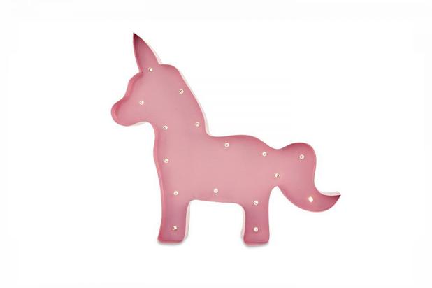 Luminária de Unicornio Rosa - Decorafast Menor preço em Luminária de Unicornio Rosa - Decorafast