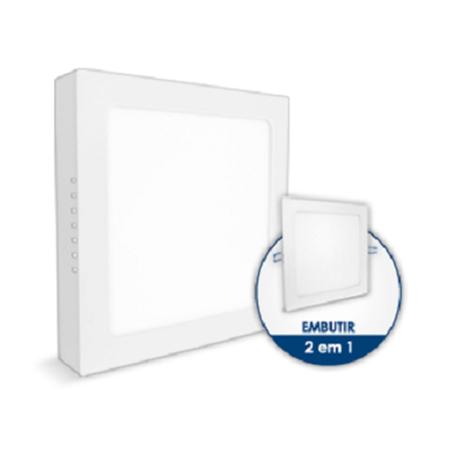 Luminária down light 2 em 1 22cm 18w bivolt (127-220v) - empalux Menor preço em Luminária down light 2 em 1 22cm 18w bivolt (127-220v) - empalux