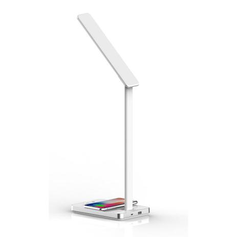 Luminaria e Carregador por Indução Xtrax em LED com USB - Branco Menor preço em Luminaria e Carregador por Indução Xtrax em LED com USB - Branco