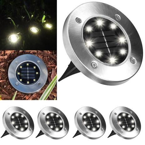 Luminaria Energia Solar Grama 8 Leds Kit com 4 Unid Gramado Sitio Fazenda (ZEM-31657-A) é ruim? Luminaria Energia Solar Grama 8 Leds Kit com 4 Unid Gramado Sitio Fazenda (ZEM-31657-A) é boa?