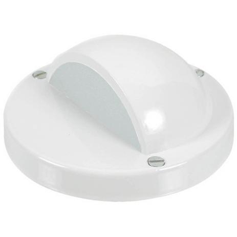 Luminária Externa Sobrepor Hamburgo com Cobertura Germany Branco Menor preço em Luminária Externa Sobrepor Hamburgo com Cobertura Germany Branco