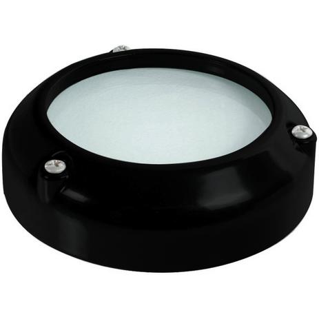 Luminária Externa Sobrepor Hamburgo sem Grade Germany Preto Menor preço em Luminária Externa Sobrepor Hamburgo sem Grade Germany Preto