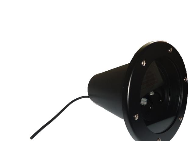 Luminaria FM cod 550 Embutido Solo Grande com Refletor Preto Menor preço em Luminaria FM cod 550 Embutido Solo Grande com Refletor Preto