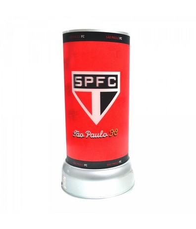 Luminária Giratória 3D - São Paulo Spfc Menor preço em Luminária Giratória 3D - São Paulo Spfc