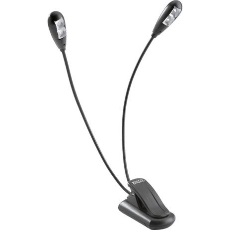 Luminária Gooseneck Dupla 4 LEDs Com Clamp 85650-090-55 - KM - Konig e meyer Menor preço em Luminária Gooseneck Dupla 4 LEDs Com Clamp 85650-090-55 - KM - Konig e meyer