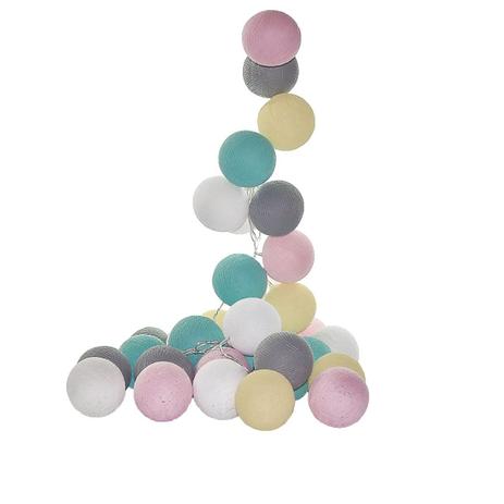 Luminária infantil LED CORMILU Rosa Creme Roxo Praga 55 bolas 220V Menor preço em Luminária infantil LED CORMILU Rosa Creme Roxo Praga 55 bolas 220V