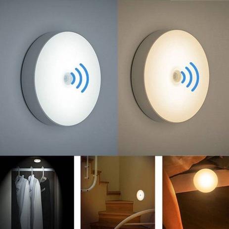Luminária Lampada com 6 Led Usb com Sensor De Presença Hitec Super LED Menor preço em Luminária Lampada com 6 Led Usb com Sensor De Presença Hitec Super LED
