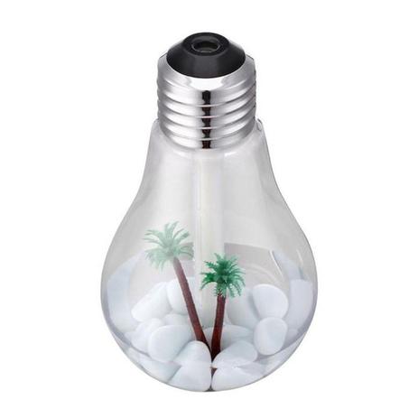 Luminária Lâmpada Difusor Umidificador Ambiente Ar Luz LED U - R+ Menor preço em Luminária Lâmpada Difusor Umidificador Ambiente Ar Luz LED U - R+