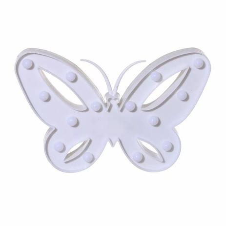Luminária Led 3d Borboleta Luminosa 26 Cm C - Fwb é ruim? Luminária Led 3d Borboleta Luminosa 26 Cm C - Fwb é boa?