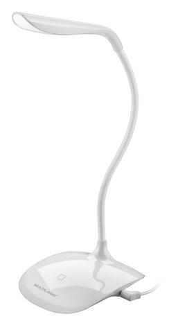 Luminária LED Multilaser - USB - Branca - AC274 Menor preço em Luminária LED Multilaser - USB - Branca - AC274