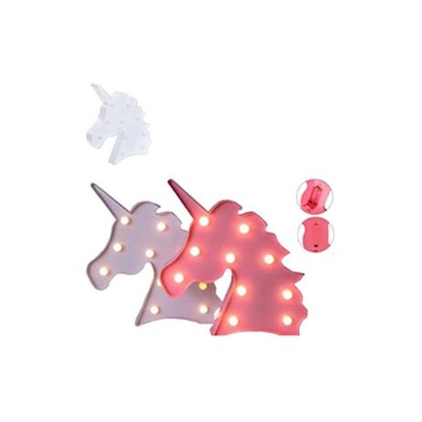 Luminaria led unicornio decorativa 3d abajur para mesa ou parede - Gimp Menor preço em Luminaria led unicornio decorativa 3d abajur para mesa ou parede - Gimp
