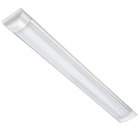 Luminária Linear Led Tubular 40W 120 cm bivolt Slim Branco Frio - KIT LED Menor preço em Luminária Linear Led Tubular 40W 120 cm bivolt Slim Branco Frio - KIT LED