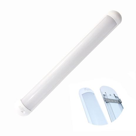 Luminária Linear Super Led Slim 60cm Calha 18w Bivolt - Ctb Menor preço em Luminária Linear Super Led Slim 60cm Calha 18w Bivolt - Ctb