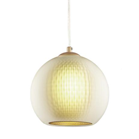 Luminária Lustre Pendente 19,5X19,5X19,5Cm Vidro Dourado - Mart Menor preço em Luminária Lustre Pendente 19,5X19,5X19,5Cm Vidro Dourado - Mart
