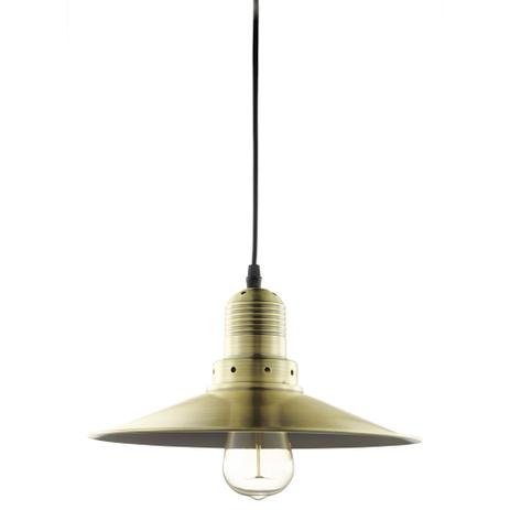 Luminária Lustre Pendente 29X16X29Cm Metal Dourado - Mart Menor preço em Luminária Lustre Pendente 29X16X29Cm Metal Dourado - Mart