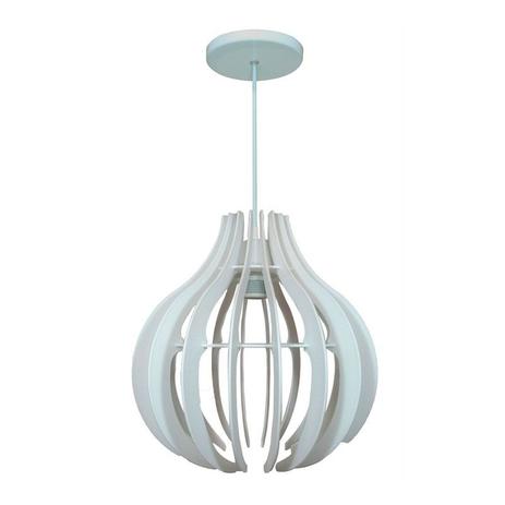 Luminária Lustre Pendente Ana Maria Cor Branco - Utron Menor preço em Luminária Lustre Pendente Ana Maria Cor Branco - Utron