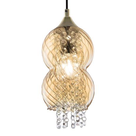 Luminária Lustre Pendente C/Cristais Vidro 14X26X14Cm - Mart Menor preço em Luminária Lustre Pendente C/Cristais Vidro 14X26X14Cm - Mart