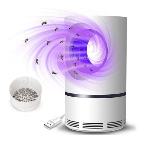 Luminária Mata Mosquito Insetos Pernilongo Luz Led Com Usb - Mosquito Killer Menor preço em Luminária Mata Mosquito Insetos Pernilongo Luz Led Com Usb - Mosquito Killer