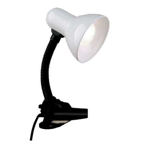 Luminária Mesa Versaty Branca Garra Xh112Bc Bronzearte Menor preço em Luminária Mesa Versaty Branca Garra Xh112Bc Bronzearte