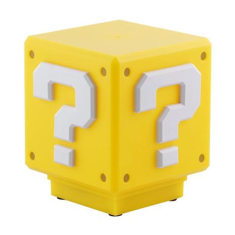 Luminária Nintendo Mini Question Block com Som - Super Mario Bros - Paladone Menor preço em Luminária Nintendo Mini Question Block com Som - Super Mario Bros - Paladone